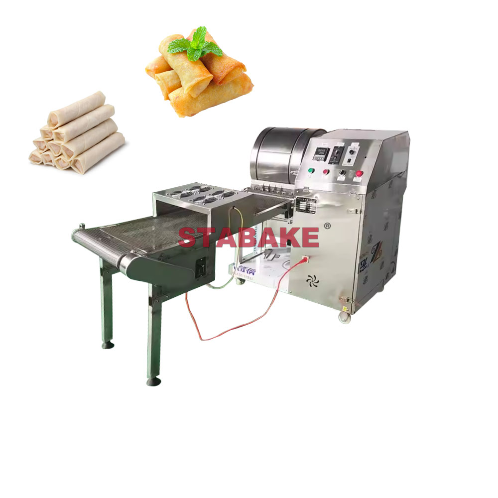 Automatic Spring Roll Wrapper Making Machine Egg Roll Wrapper Machine Supplier