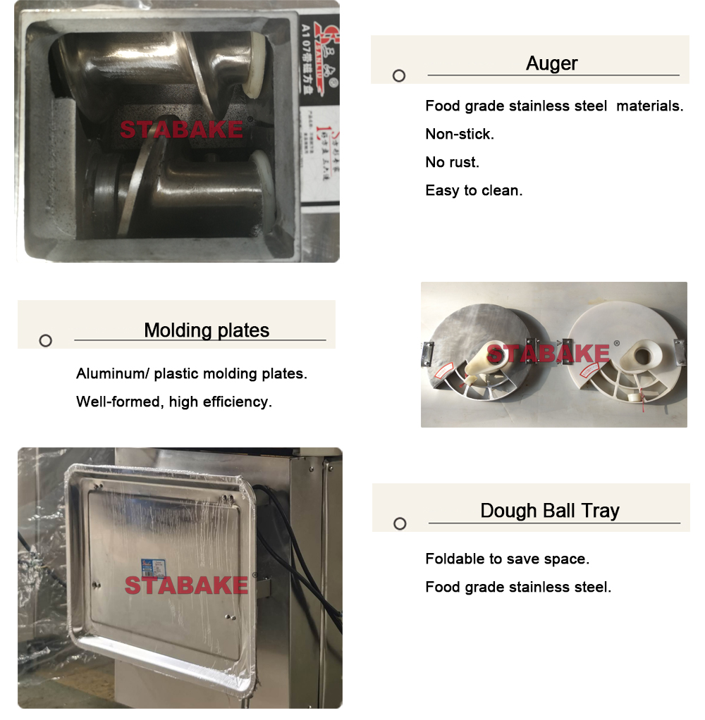 MP45-2 dough divider rounder machine details 2