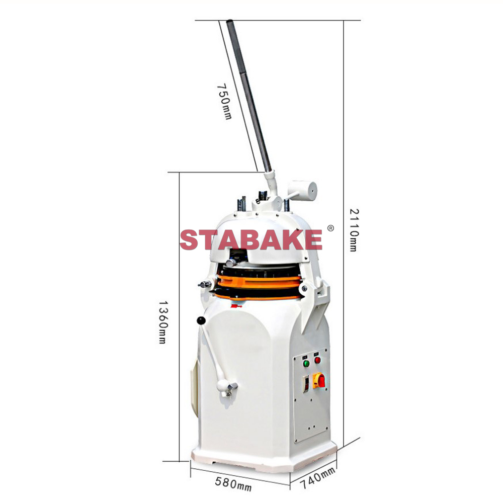 Commercial Semi Automatic Dough Divider Rounder Machine Manufacturer MDR30S