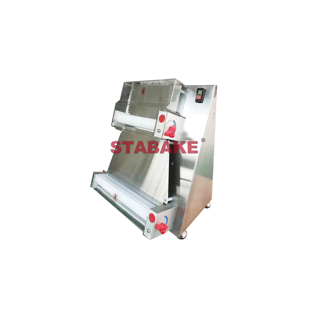 Small Tabletop Pizza Dough Press Machine Pizza Base Making Machine Manufacturer 3