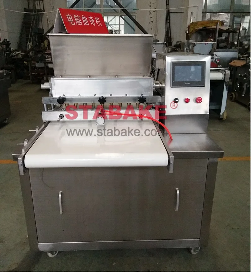New Design Cookie Cutters Making Machine Deposit And Wire Cut Cookie Machine Snack Machine Food Processing Industry Bakery Shop 5