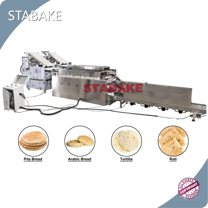 Food Processing Machine Manufacturer Pita Bread Machine - - STABAKE 1