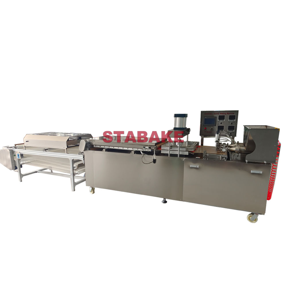 FBA650 Commercial Automatic Tortilla Chapati Lavash Making machine for Flour Processing